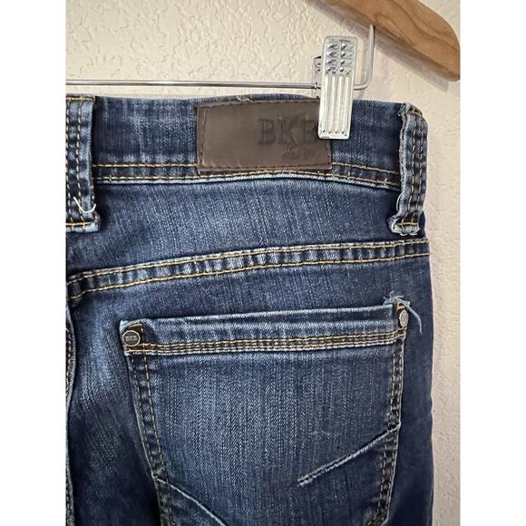 Buckle BKE Payton Bootcut Jeans Womens Size 26 Dark Wash Blue Low Rise 28x31 1/2 - Picture 5 of 11